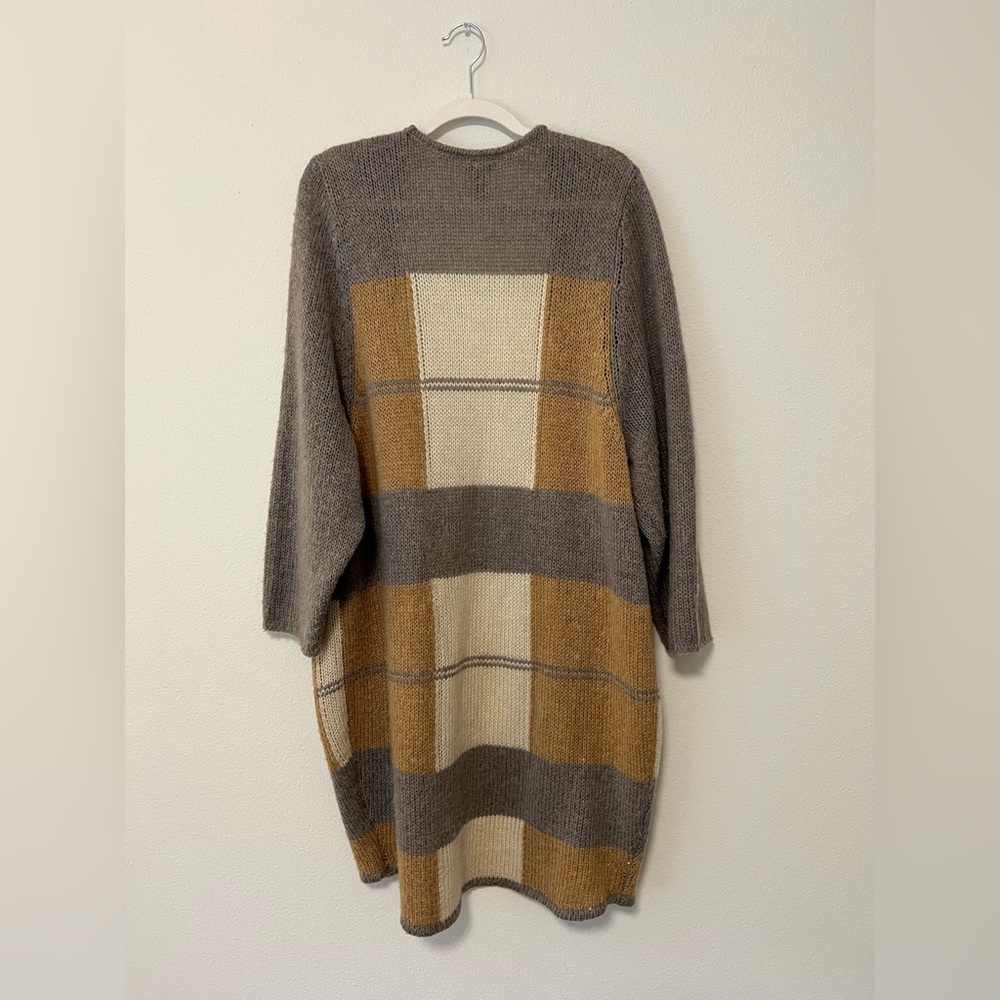 Halogen Color-Block Open Cardigan - Picture 4 of 7